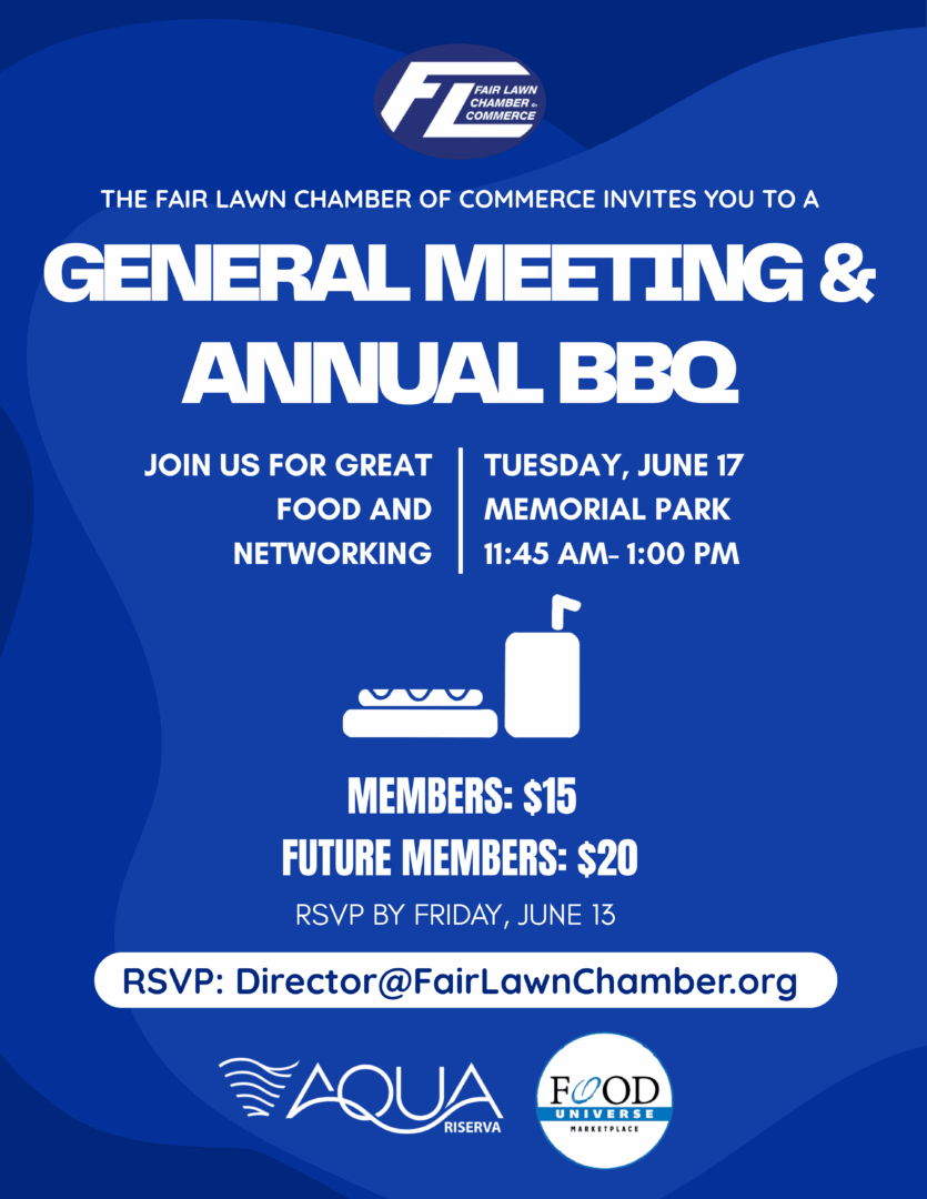 General meeting and annual BBQ flyer